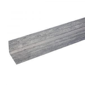 Grey Woodgrain Composite Angle Trim