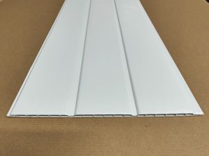 Ridged White PVC Ceiling Panels for bathrooms