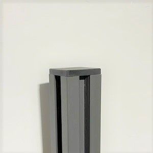 Composite Fence Post Cap - Aluminium 