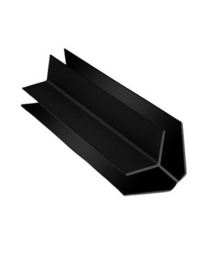 PVC Decorative Internal Corner Black
