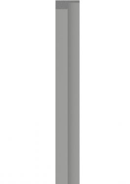 Grey Linerio Slat Panel L Line Trims