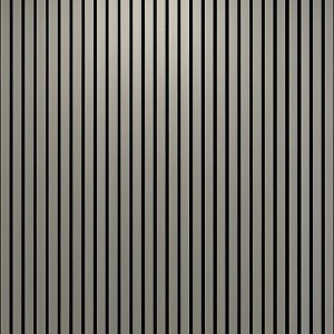 Light Grey Black Felt Backed Acoustic Wall Panel