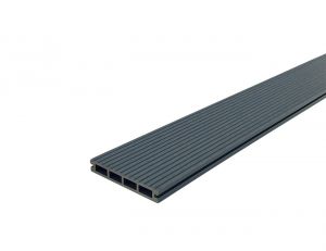Narrow Grooved Grey  Composite Decking Board