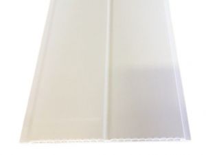 Ridged White PVC Ceiling Panels