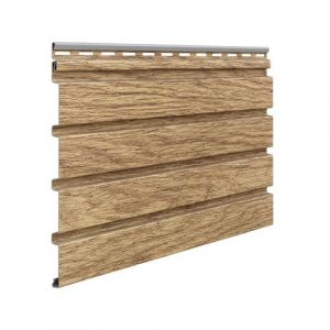 Vox Fronto External Slat Panel in Honey Oak