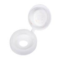 White PVC Screw Caps