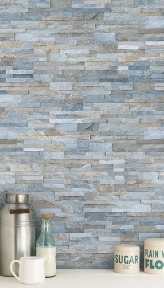 BLUE BRICK PVC WALL PANEL