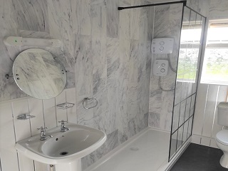 Marble Tile Decorative PVC Wall Cladding for Showers, Bathroom and Wetrooms
